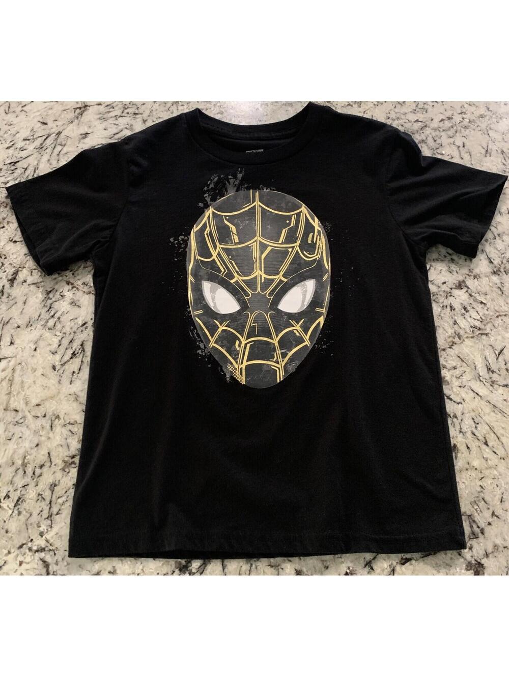Spider-Man No Way Home 2021 Stark Tech Spiderman Mask T-Shirt  Sz S